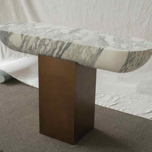Customized-Arabescato-Marble-Console-Table-China-Manufacturer