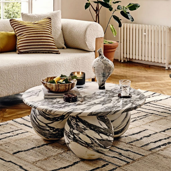 Customized-Arabescato-White-Marble-Coffee-Tables