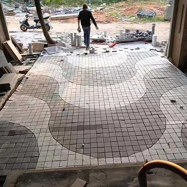 Flamed-granite-pavers